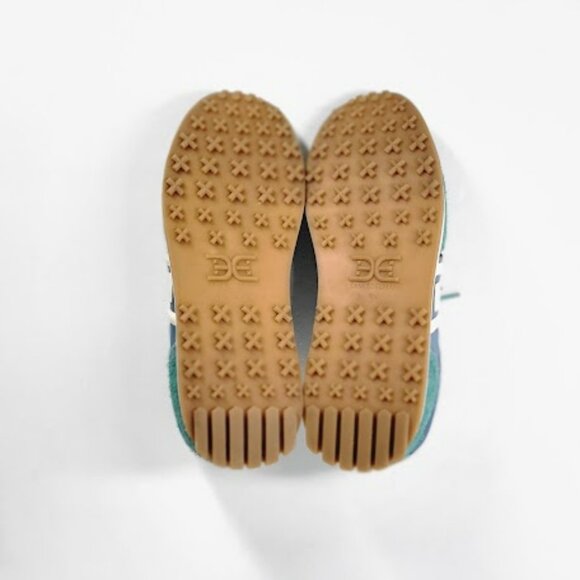 SAM EDELMAN Langley 3 Sneakers Green Blue Suede Leather Women’s 9.5 NWOB - Picture 7 of 8